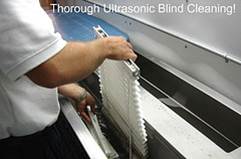 Ultra Sonic Blind Cleaning